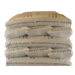 Træpiller Neova Clean Pellets Palle 6 mm 16kg/sæk 896kg/palle