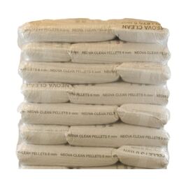 Træpiller Neova Clean Pellets Palle 6 mm 10kg/sæk 840kg/palle